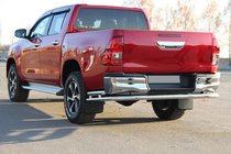 Toyota Hilux 2015– Zadní ochranný rám AK005-2 (nerez) fotografie 4