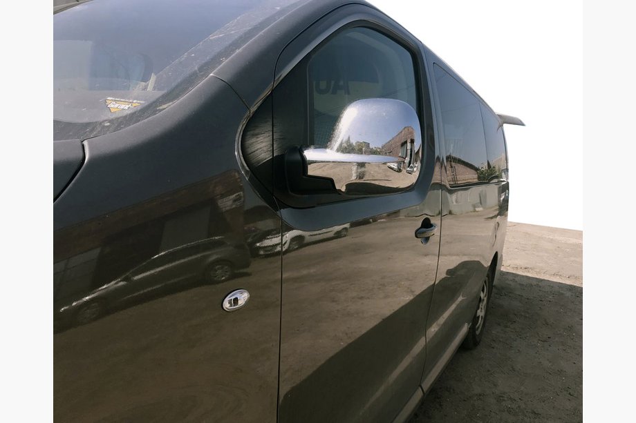 Citroen Jumpy/Dispatch 2017– Chromové kryty zrcátek (2 ks, plastové) OmsaLine Image