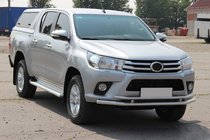 Toyota Hilux 2015– Přední ochranný rám ST018 (nerez) fotografie 2
