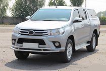 Toyota Hilux 2015– Přední ochranný rám ST018 (nerez) fotografie 4