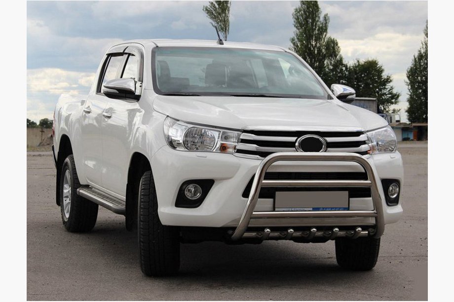 Toyota Hilux 2015– Přední ochranný rám WT010 (nerez) Image