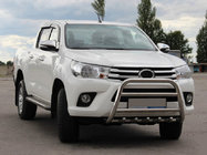 Toyota Hilux 2015– Přední ochranný rám WT010 (nerez) fotografie 1