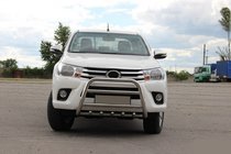 Toyota Hilux 2015– Přední ochranný rám WT010 (nerez) fotografie 3