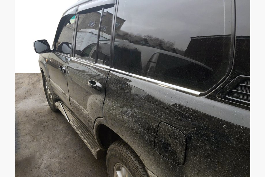 Lexus LX470 1998–2007 Okenní lišty (6 ks, nerez) Image