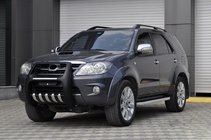 Toyota Fortuner 2006–2015 Boční nášlapy King (2 ks, hliník) fotografie 2