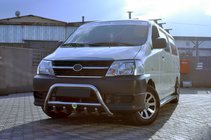 Toyota HiAce Přední ochranný rám WT003 (nerez) fotografie 2