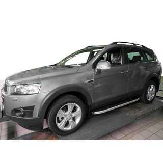 Boční nášlapy Fullmond (2 ks, hliník) Chevrolet Captiva 2006–2019 fotografie 1