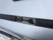 Toyota Land Cruiser Prado 120 2002–2009 Černé turecké střešní ližiny Plastové patky fotografie 12