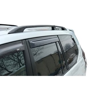 Černé turecké střešní ližiny Toyota Land Cruiser Prado 120 2002–2009 fotografie 1