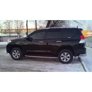 Chromové kryty klik dveří (4 ks, nerez) Toyota Land Cruiser Prado 150 2009–2023 fotografie 4