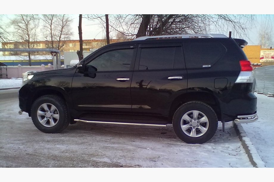 Toyota Land Cruiser Prado 150 2009–2023 Chromové kryty klik dveří (4 ks, nerez) Fotografie 4