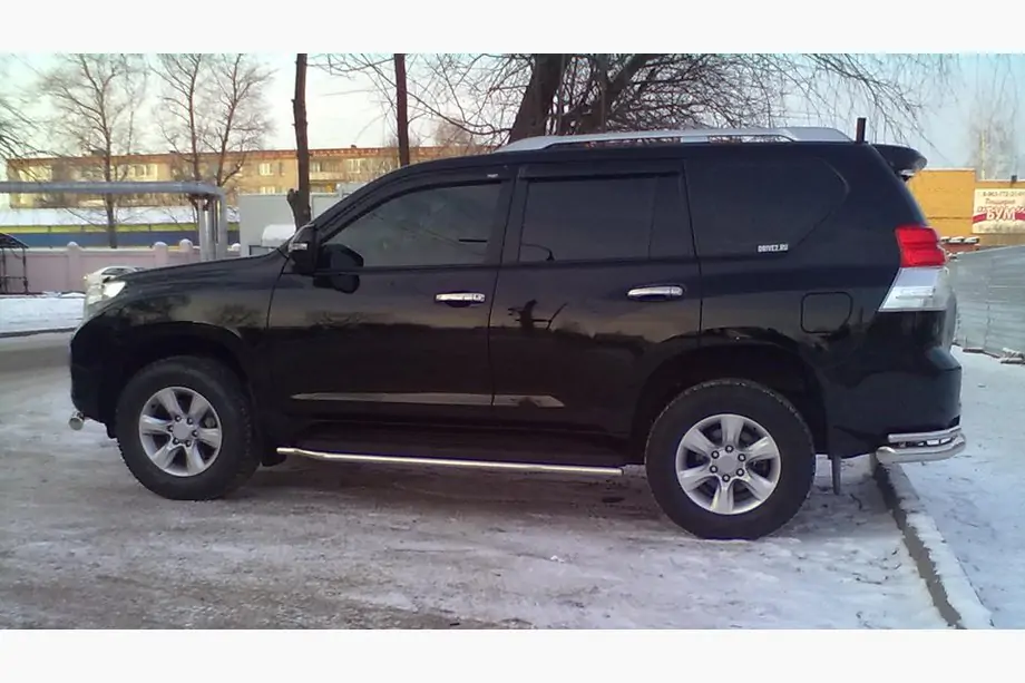 Toyota Land Cruiser Prado 150 2009–2023 Chromové kryty klik dveří (4 ks, nerez) Fotografie 4