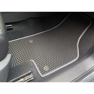 Polyuretanové autokoberce (3 řady, EVA, černé)