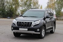 Toyota Land Cruiser Prado 150 2009–2023 Přední ochranný rám ST014 (nerez) 70/42 mm fotografie 5