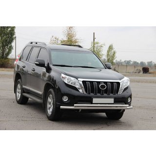 Přední ochranný rám ST014 (nerez) Toyota Land Cruiser Prado 150 2009–2023 fotografie 4