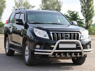 Toyota Land Cruiser Prado 150 2009–2023 Přední nerezový ochranný rám (bullbar) WT003-2-Plus fotografie 1