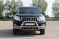 Toyota Land Cruiser Prado 150 2009–2023 Přední nerezový ochranný rám (bullbar) WT003-2-Plus fotografie 3