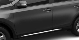 Toyota Rav 4 2013–2018 Chromová lišta dveří (sada, PZ49U-X0491-ZB) fotografie 1