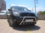 Toyota Rav 4 2006–2013 Přední ochranný rám WT003 (nerez) fotografie 4
