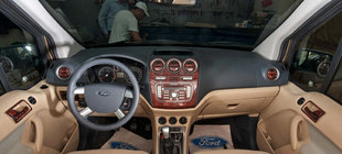 Ford Connect 2010–2013 Kryty palubní desky (velká sada) fotografie 4