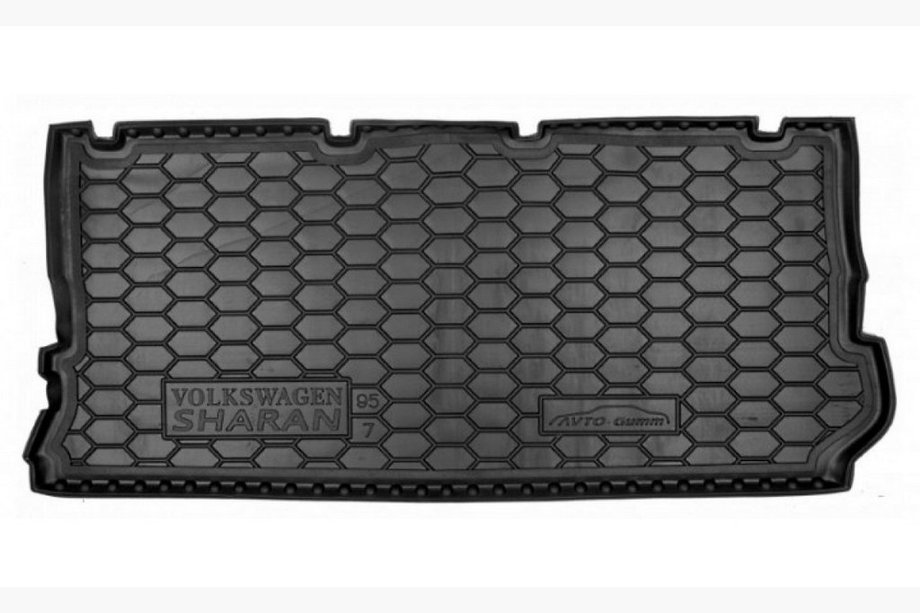 Volkswagen Sharan 1995–2010 Vanička do kufru pro 7 míst (Autogumm, plast) Image