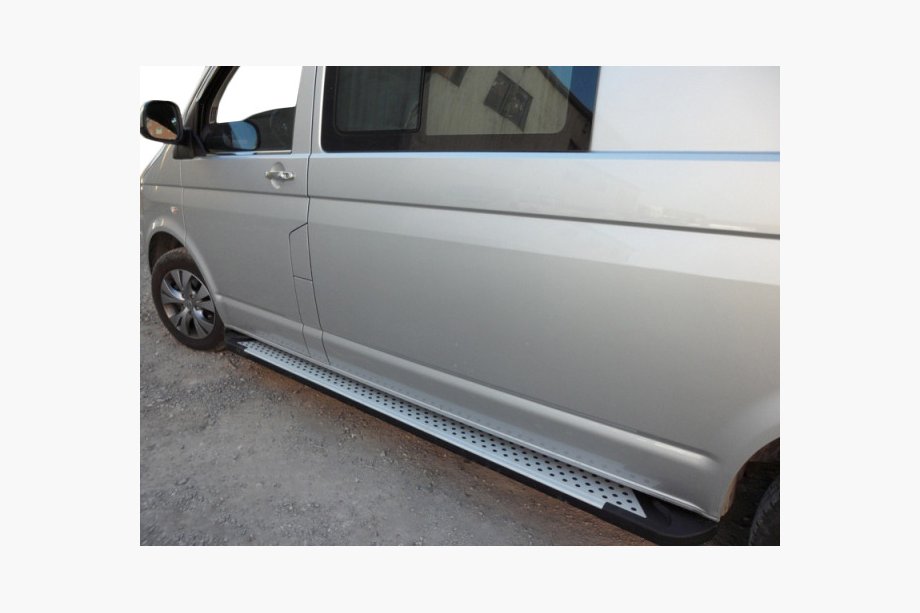 Volkswagen T5 Multivan 2003–2010 Boční nášlapy typ X5 (2 ks, hliník) Dlouhý rozvor Image