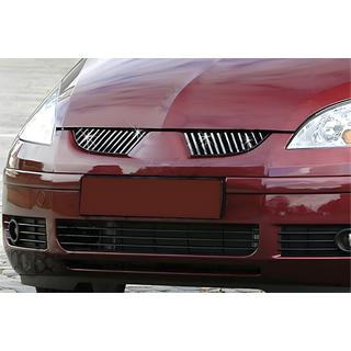 Nerezové lišty na masku chladiče (24 ks) Mitsubishi Colt 2004–2012