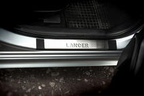 Mitsubishi Lancer X 2008– Kryty prahů (OMSA, 4 ks, nerez) fotografie 1