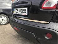 Nissan Qashqai 2007–2010 Nerezová ochranná lišta hrany kufru Carmos - turecká ocel fotografie 5