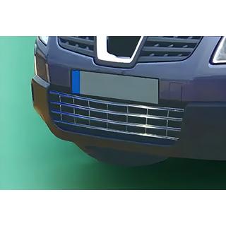 Nerezová mřížka do nárazníku Nissan Qashqai 2007–2010 fotografie 1