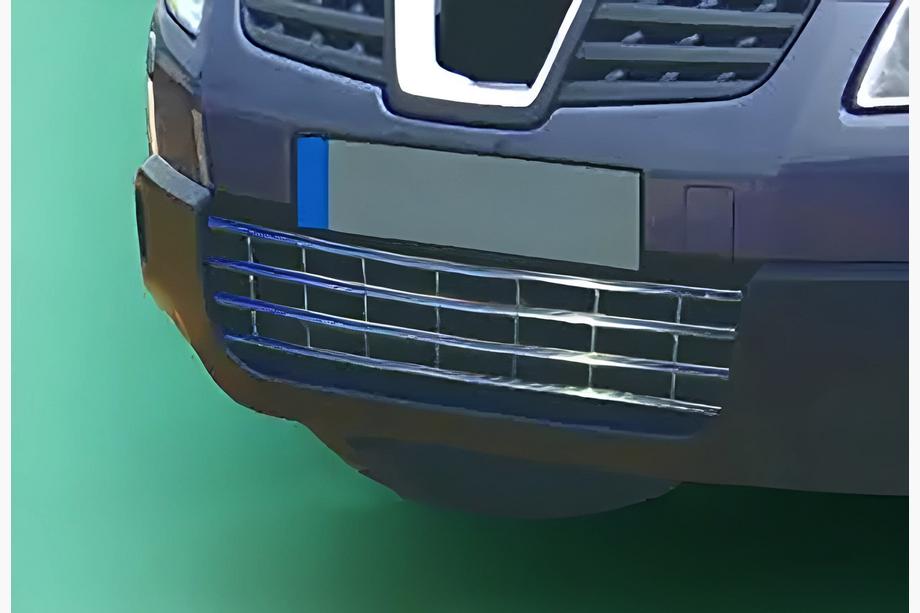 Nissan Qashqai 2007–2010 Nerezová mřížka do nárazníku Image