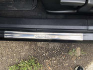 Nissan Qashqai 2007–2010 Nerezové kryty prahů (Omsa, 4 ks) fotografie 7