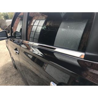 Vnější ozdobné lišty oken (4 ks, nerez) Nissan Qashqai 2007–2010 fotografie 3
