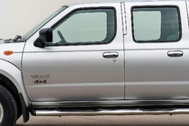 Nissan NP300 1999–2015 Kryty klik dveří (2 ks, nerez) fotografie 2