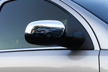 Opel Corsa C 2000–2006 Nerezové kryty zrcátek (2 ks) fotografie 2