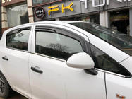 Opel Corsa D 2007–2014 Vnější okenní lišty (4 ks, nerez) OmsaLine – italská nerezová ocel fotografie 1