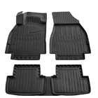 Renault Megane II 2004–2009 Gumové autokoberce Stingray 3D (5 ks, polyuretan) fotografie 1