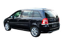 Opel Zafira B 2005–2011 Vnější lišty oken (8 ks, nerez) Carmos - turecká ocel fotografie 1