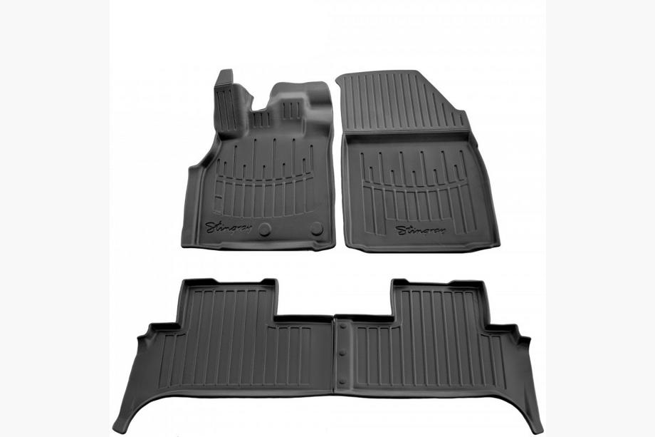 Renault Scenic/Grand 2009–2016 Gumové autokoberce Stingray 3D (sada 4 ks, polyuretan) Image