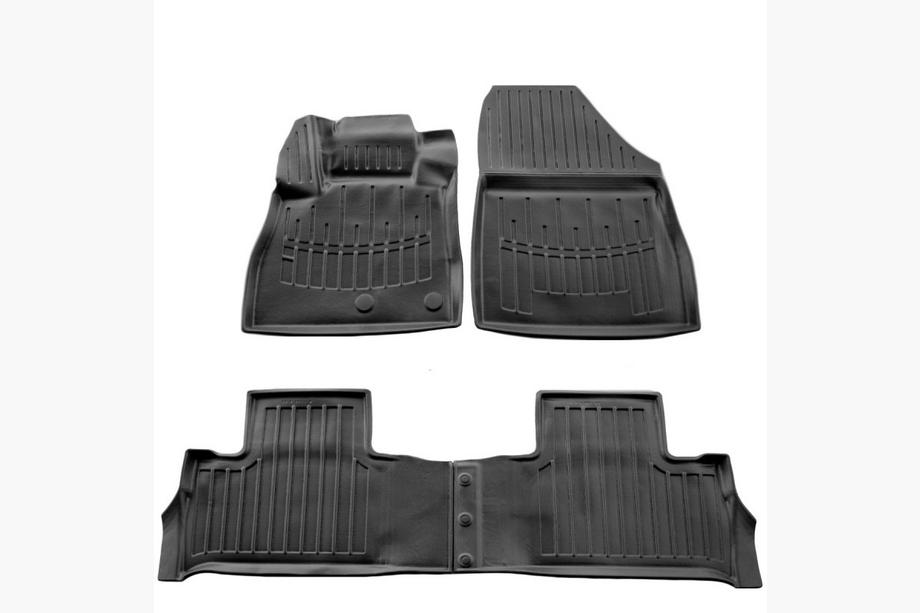 Renault Scenic/Grand 2016–2025 Gumové autokoberce Stingray 3D (sada 4 ks, polyuretan) Image