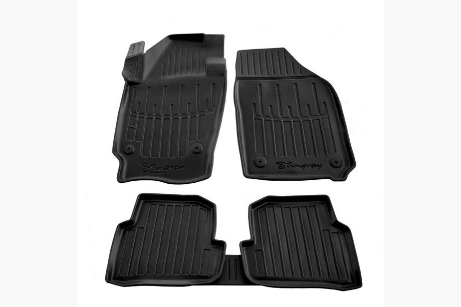 Skoda Fabia 2014–2021 Gumové autokoberce Stingray 3D (5 ks, polyuretan) Image