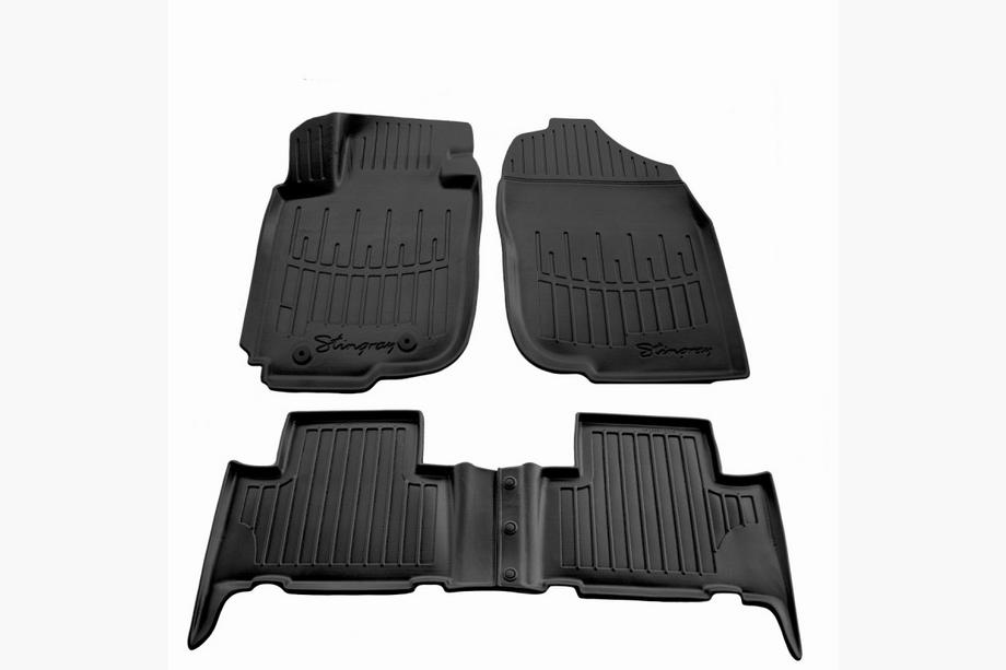 Toyota Rav 4 2006–2013 Gumové autokoberce Stingray 3D (sada 4 ks, polyuretan) Image