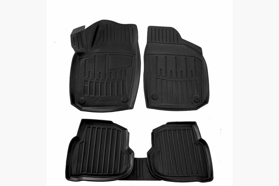 Volkswagen Polo 2010–2017 Autokoberce Stingray 3D (SD) (5 ks, polyuretan) Image