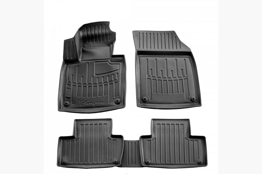 Volvo XC90 2015– Gumové autokoberce Stingray 3D (5 ks, polyuretan) Image