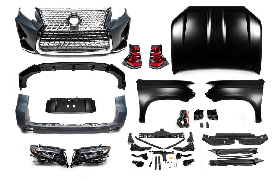 Toyota Land Cruiser Prado 150 2009–2023 Restylingový komplet z 2009-2016 na 2017- (Elite set) Image