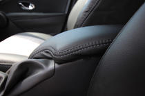 Renault Megane III 2009–2016 Autopotahy eko kůže + tkanina + alcantara Antara A0010 (kompletní sada) fotografie 10