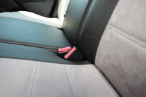 Renault Megane III 2009–2016 Autopotahy eko kůže + tkanina + alcantara Antara A0010 (kompletní sada) fotografie 11