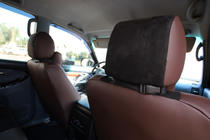 Toyota Land Cruiser Prado 120 2002–2009 Autopotahy z ekokůže + látky + alcantary Antara A088 (kompletní interiér) fotografie 19