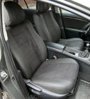Toyota Avensis 2009–2018 Autopotahy z ekokůže + látka + antara Antara A001 (kompletní sada) fotografie 1