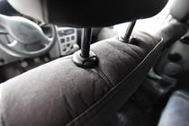 Renault Logan I 2005–2008 Autopotahy z ekokůže + látka + antara Antara A001 (kompletní sada) fotografie 11